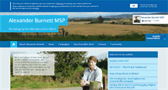 Desktop Screenshot of alexanderburnett.com