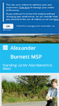 Mobile Screenshot of alexanderburnett.com